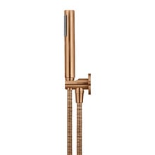 Round Single Function Hand-held Shower On Fixed Bracket